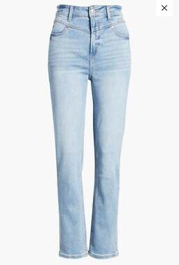 PAIGE Sarah Slim Front Yoke Jeans Size 28 Pleasant